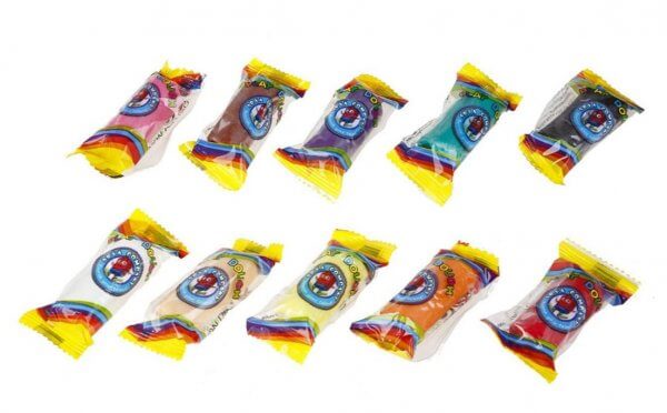 رنگ های خمیر بازی آریا 10 عددی سطلی