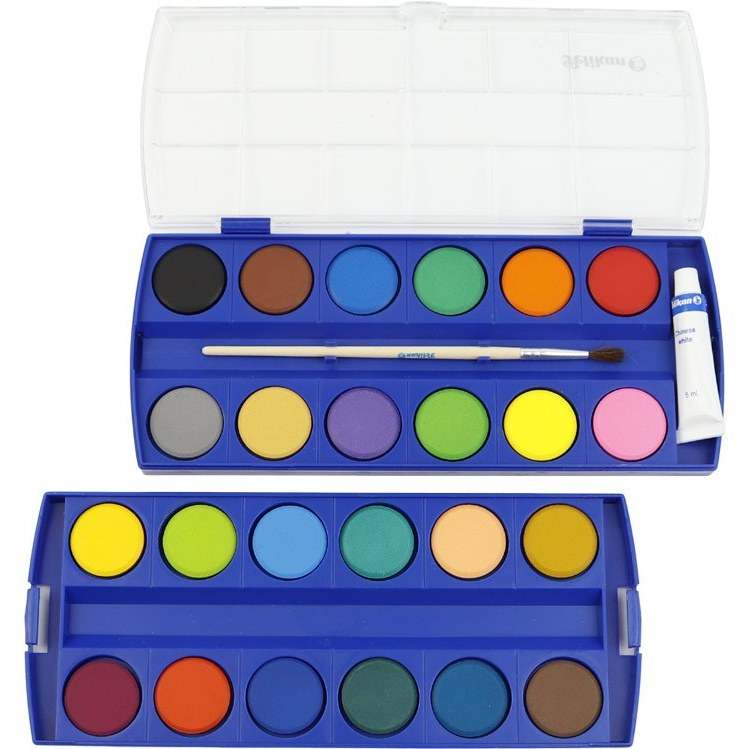 آبرنگ 24 رنگ مدل K24