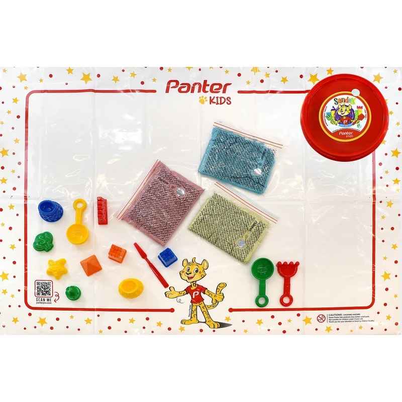 خمیر ماسه‌ای ۳ رنگ پنتر