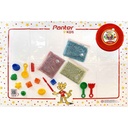 خمیر ماسه‌ای ۳ رنگ پنتر