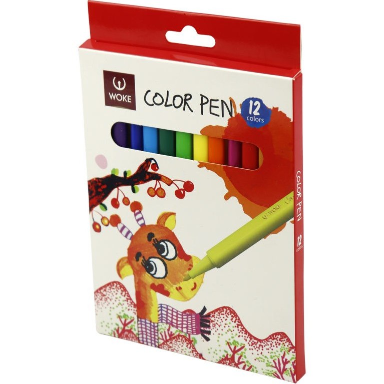 ماژیک نقاشی 12 رنگ وک