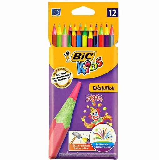 مداد رنگی 12 رنگ بیک