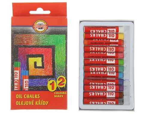 پاستل روغنی 12 رنگ کوه نور