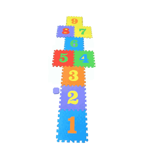 کف پوش اتاق کودک طرح بازی لی لی