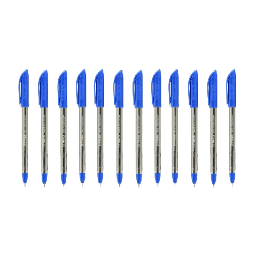 خودکار آبی دکتر پنتر بسته 12 عددی