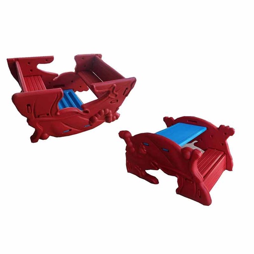 میز و الاکلنگ دو کاره کودک