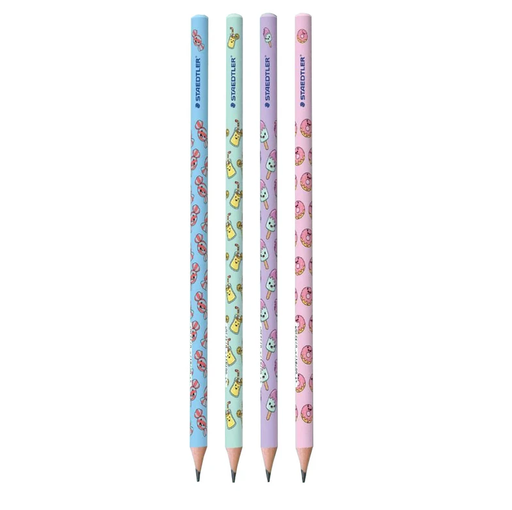 مداد مشکی استدلر مدل پاستلی مجموعه 4 عددی